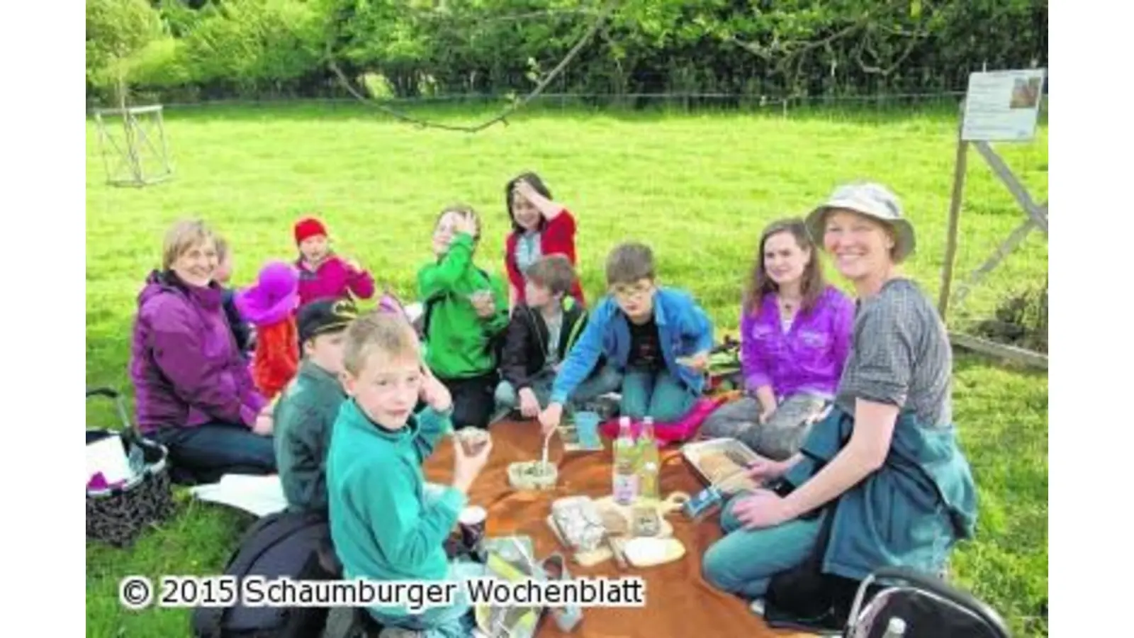 Kleine Pflanzen ganz groß bei Kräuterexkursion (Foto: ste)