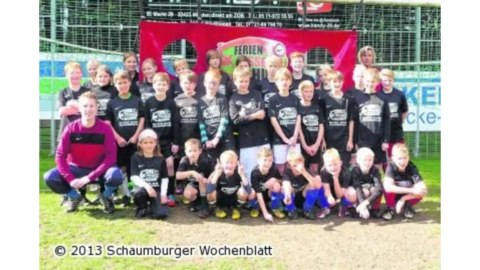 Spannendes Training in der Ferienfußballschule (Foto: pp)