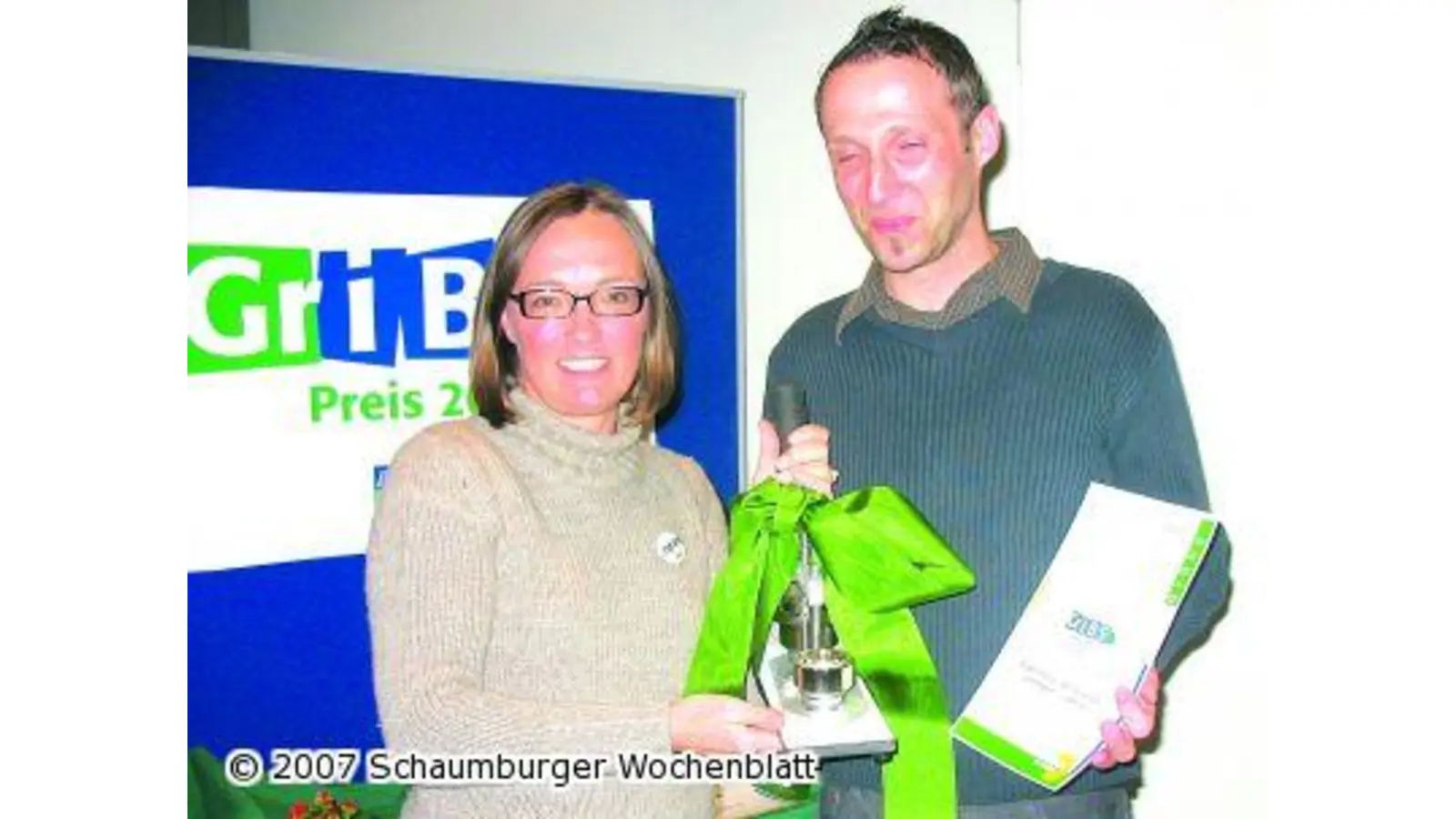 Preis der Landtagsgrünen für Bürgerinitiative aus Lindhorst (Foto: km)