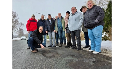 Der Zustand der L445 bereitet dem Auhäger Rat große Sorgen (Foto: privat)