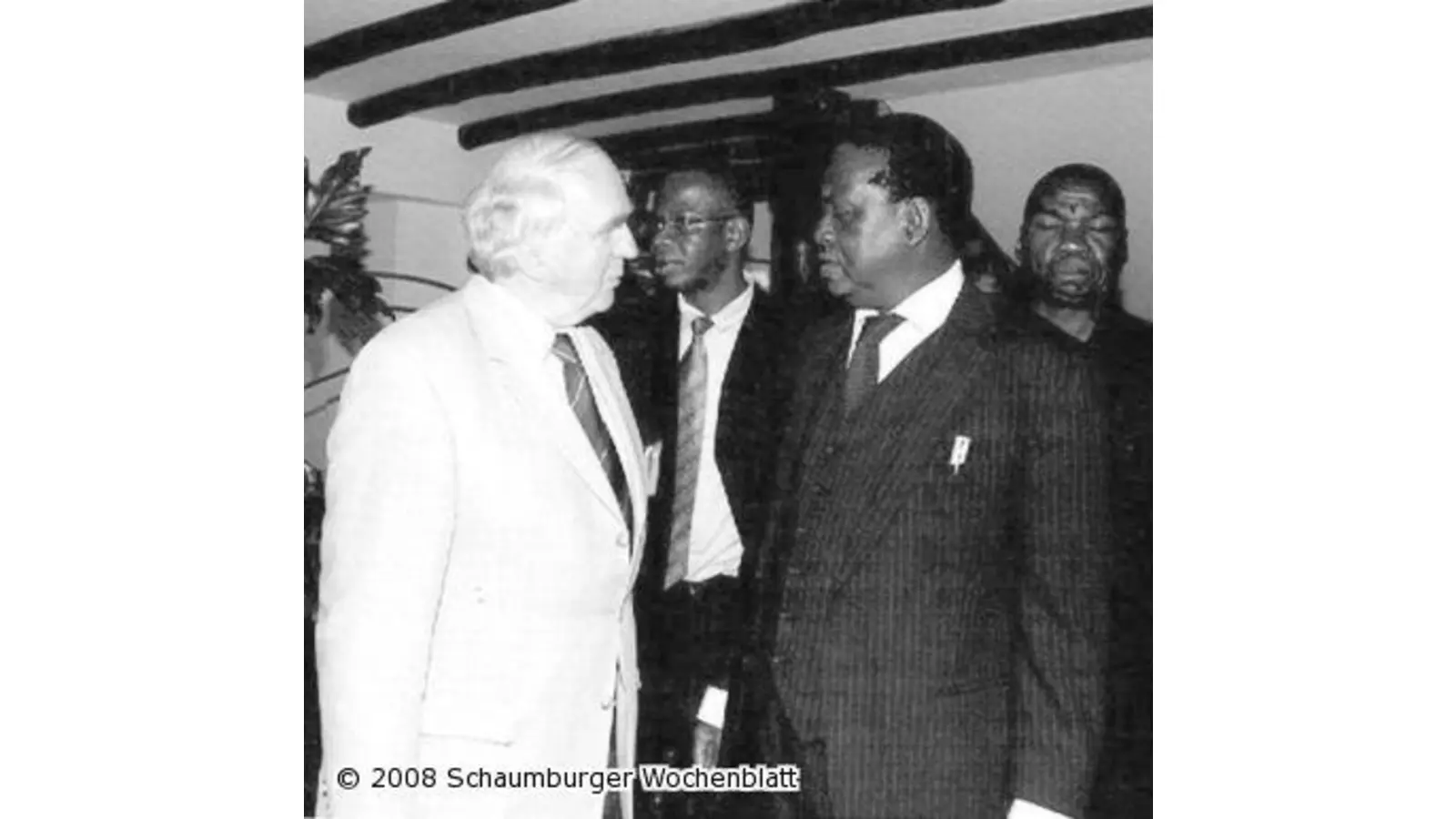 Pörtner in Nairobi bei Weltfriedenskonferenz (Foto: red)