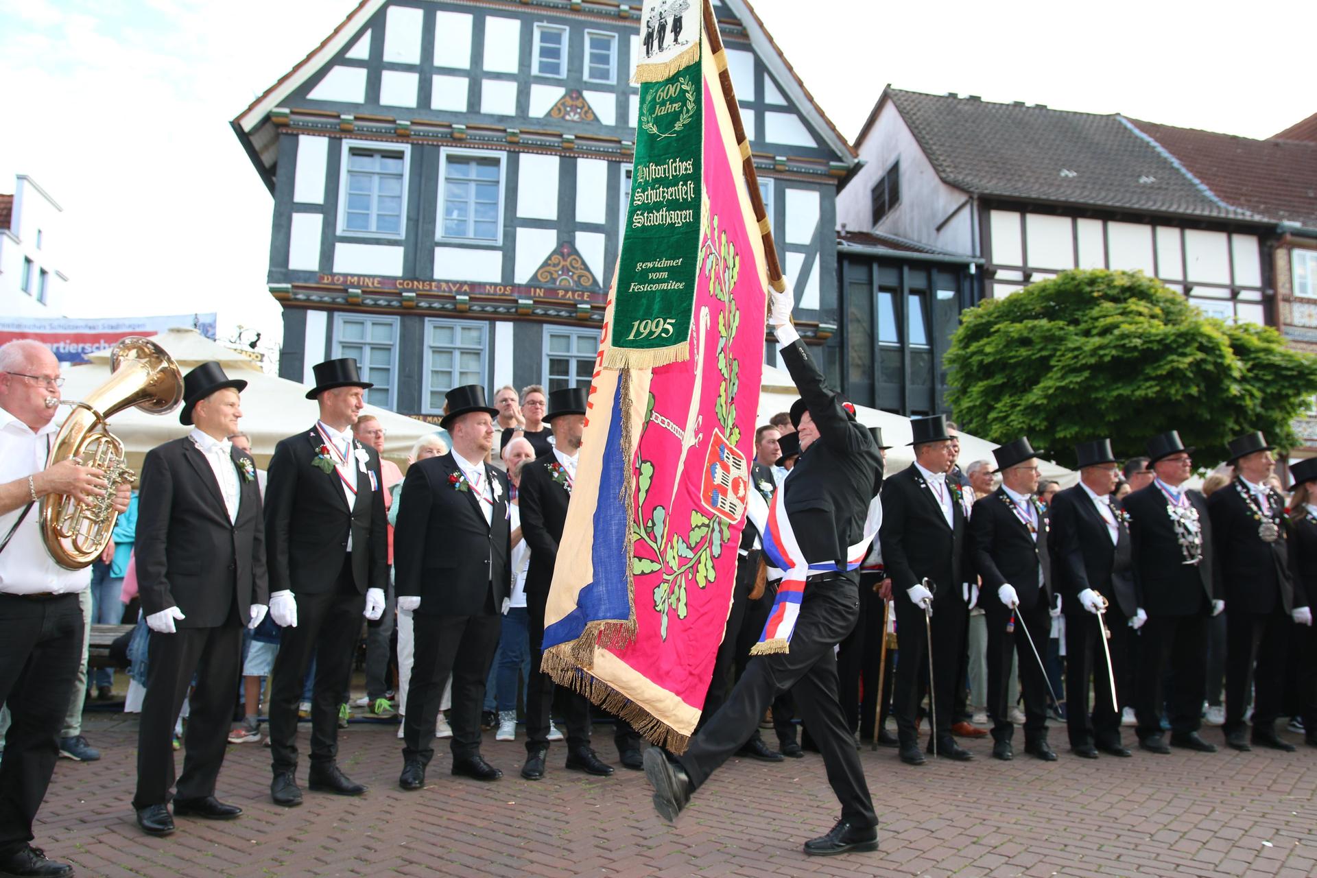 Das Schützenfest in Stadthagen ist am Freitag gestartet.  (Foto: bb)