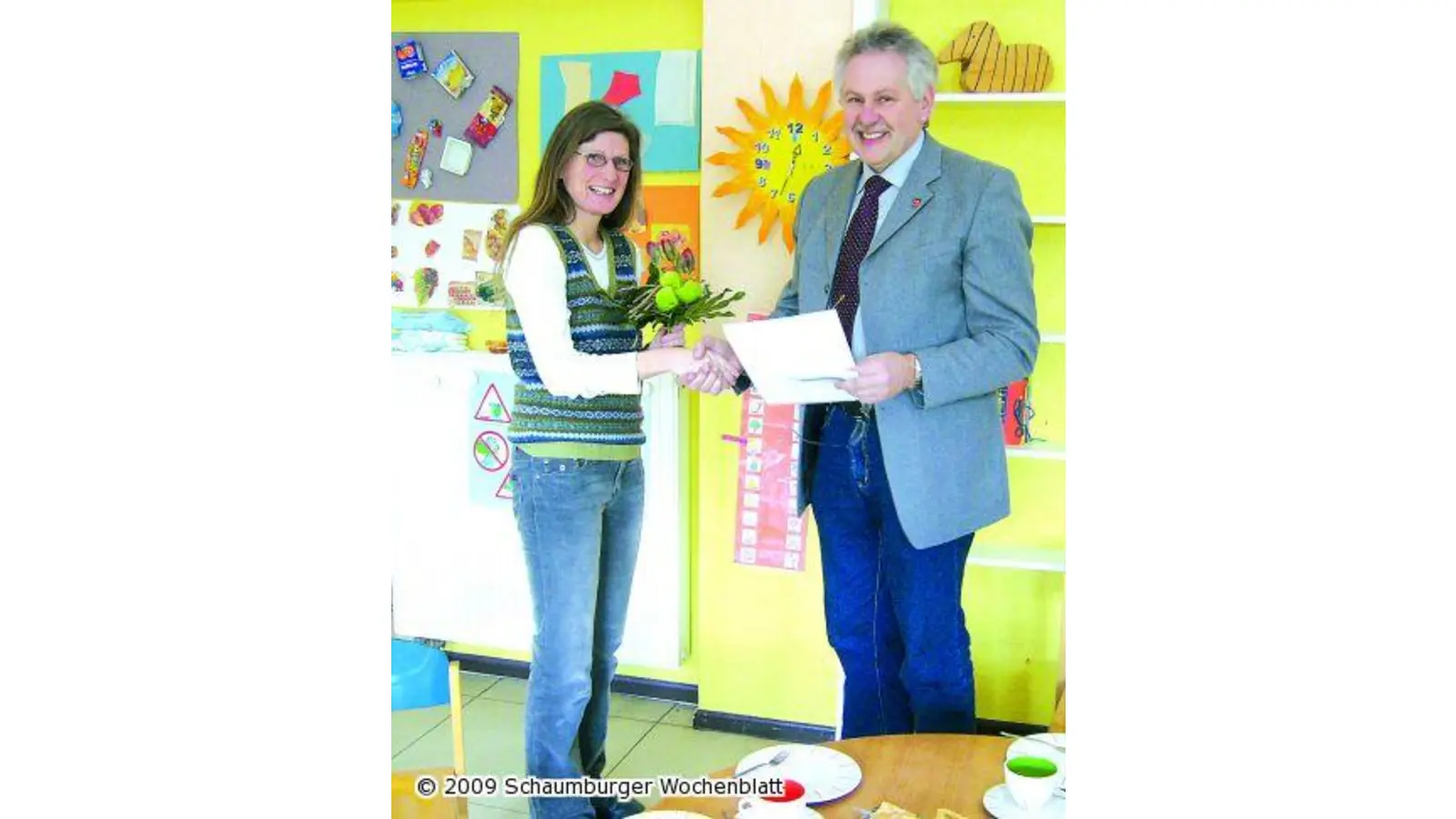 Gratulation zum Jubiläum gilt Heike Wunderlich-Haage (Foto: red)