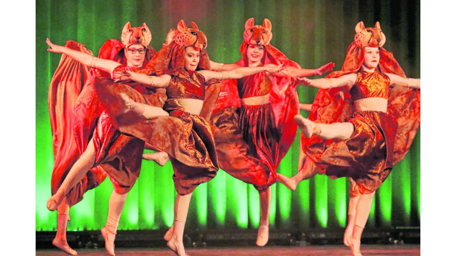 Tanzensemble bezaubert seine Zuschauer (Foto: bb)