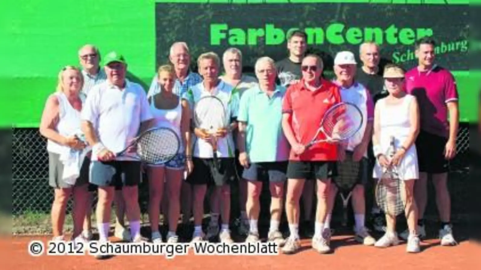 Tennis-Fun-Cup wird zum Hitzetest für die Sportler (Foto: em)