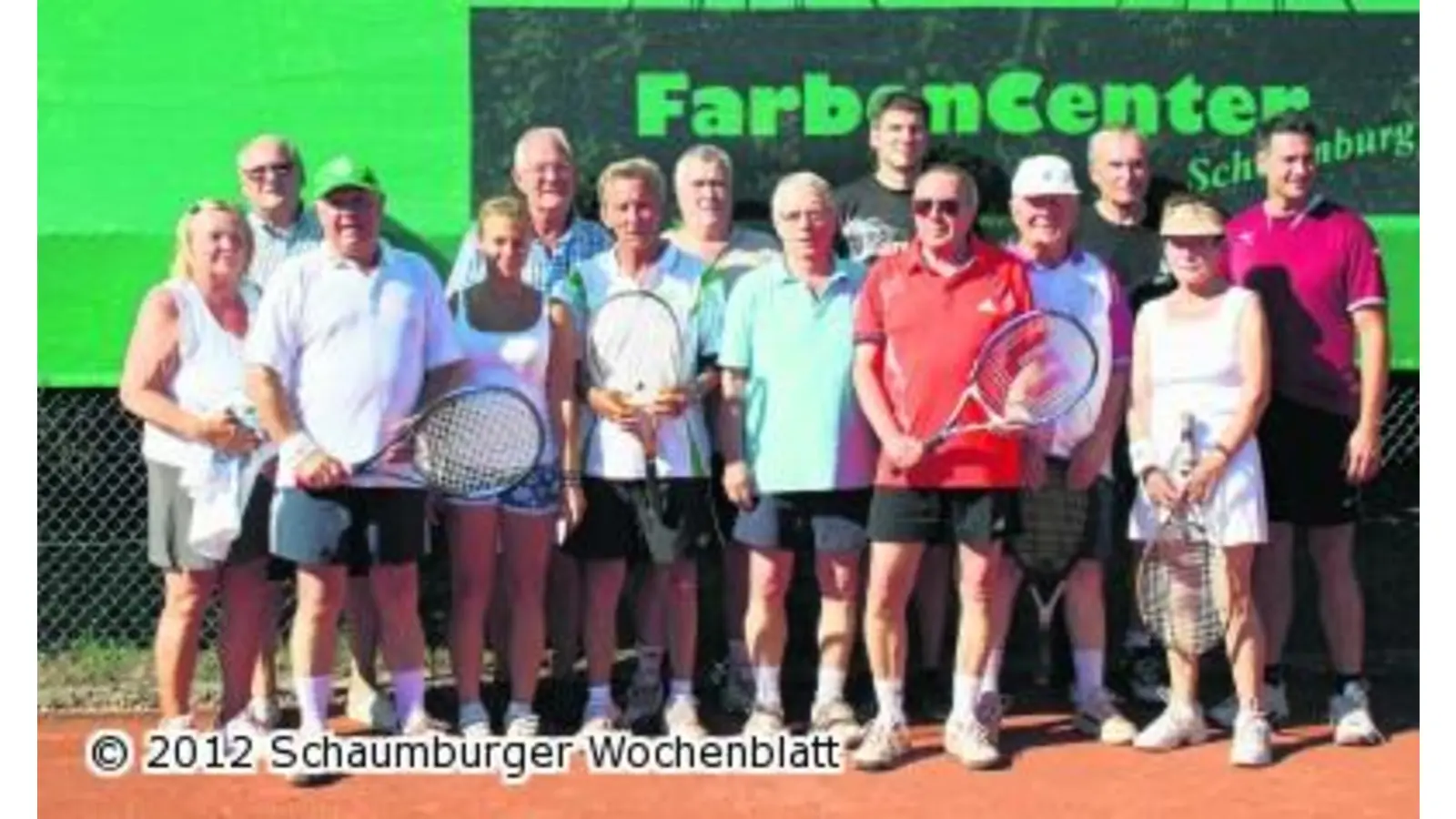 Tennis-Fun-Cup wird zum Hitzetest für die Sportler (Foto: em)