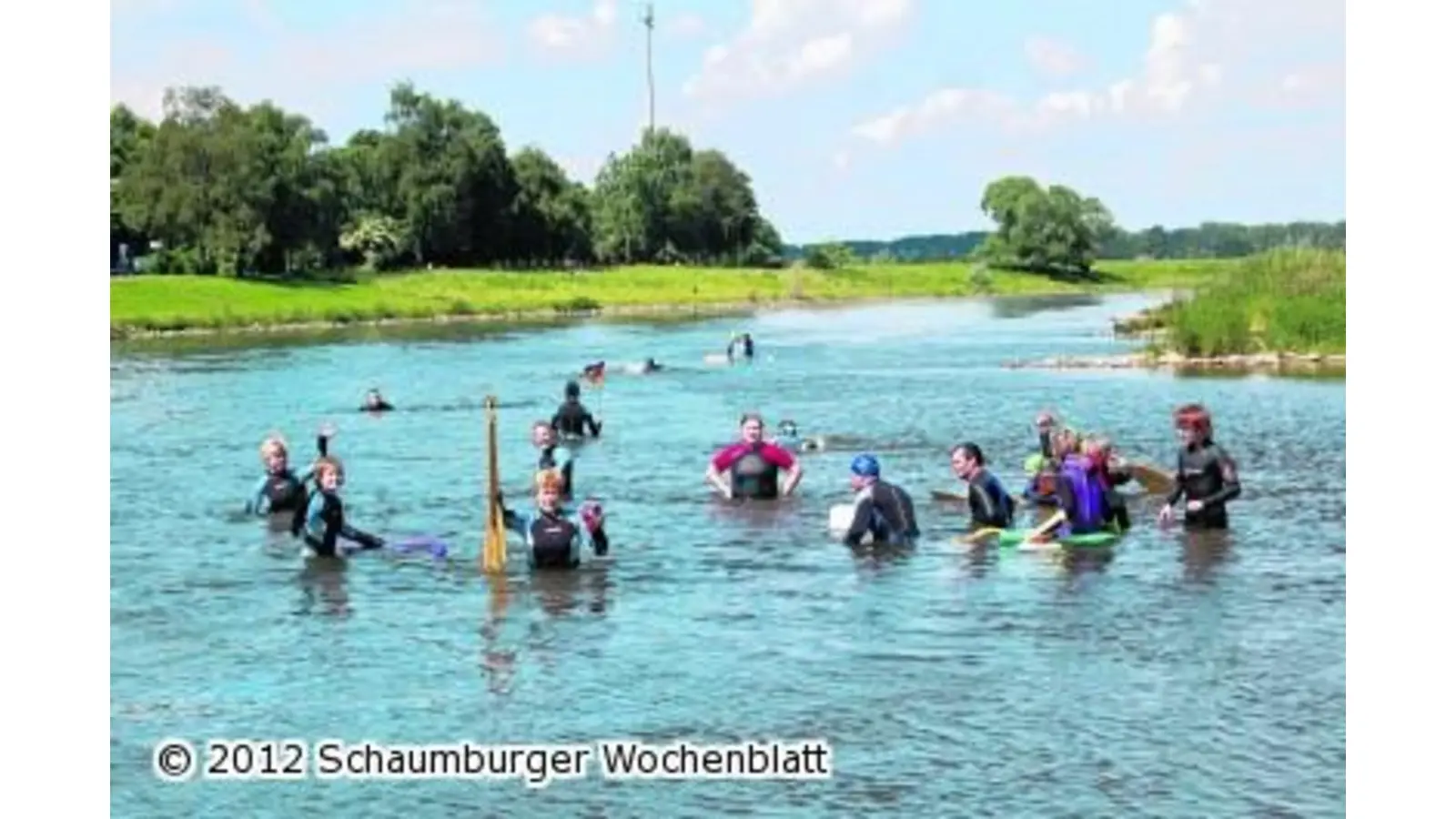 Flussbadetag in Rinteln (Foto: ste)