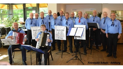 Der Shanty-Chor Rehburg des Männergesangsverein Concordia 1873. (Foto: Fotostudio Schulz)