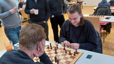 Nutzt einen Fehler seines Gegners aus: Peer Kettner erkennt und ergreift freudig die Siegchance. (Foto: privat)