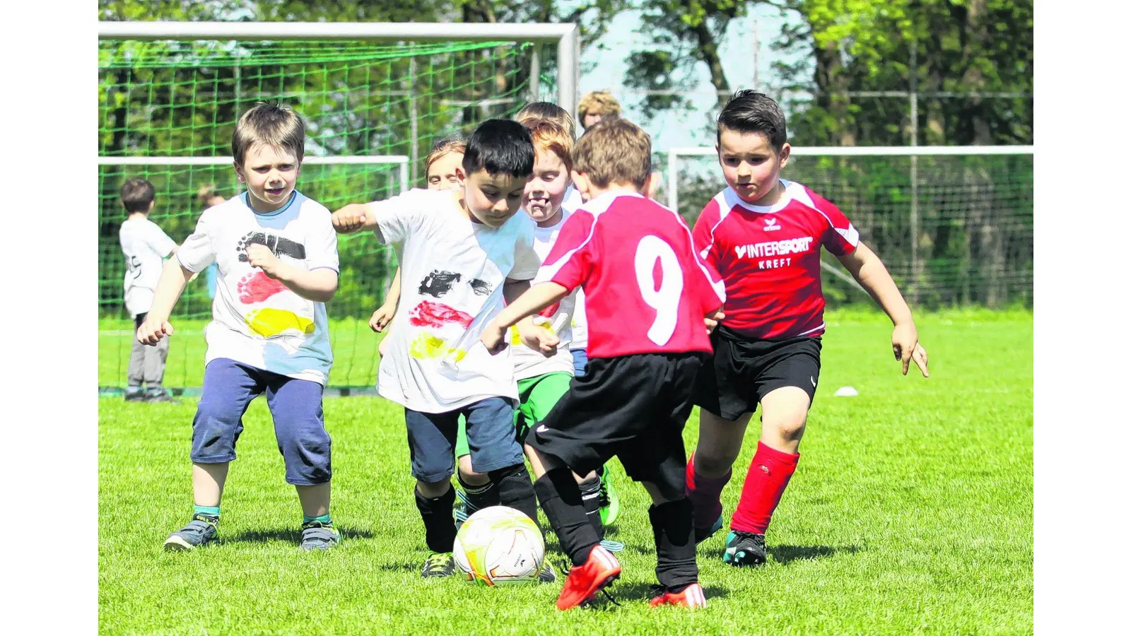 Ungebändigte Spielfreude bei Mini-WM (Foto: bb)