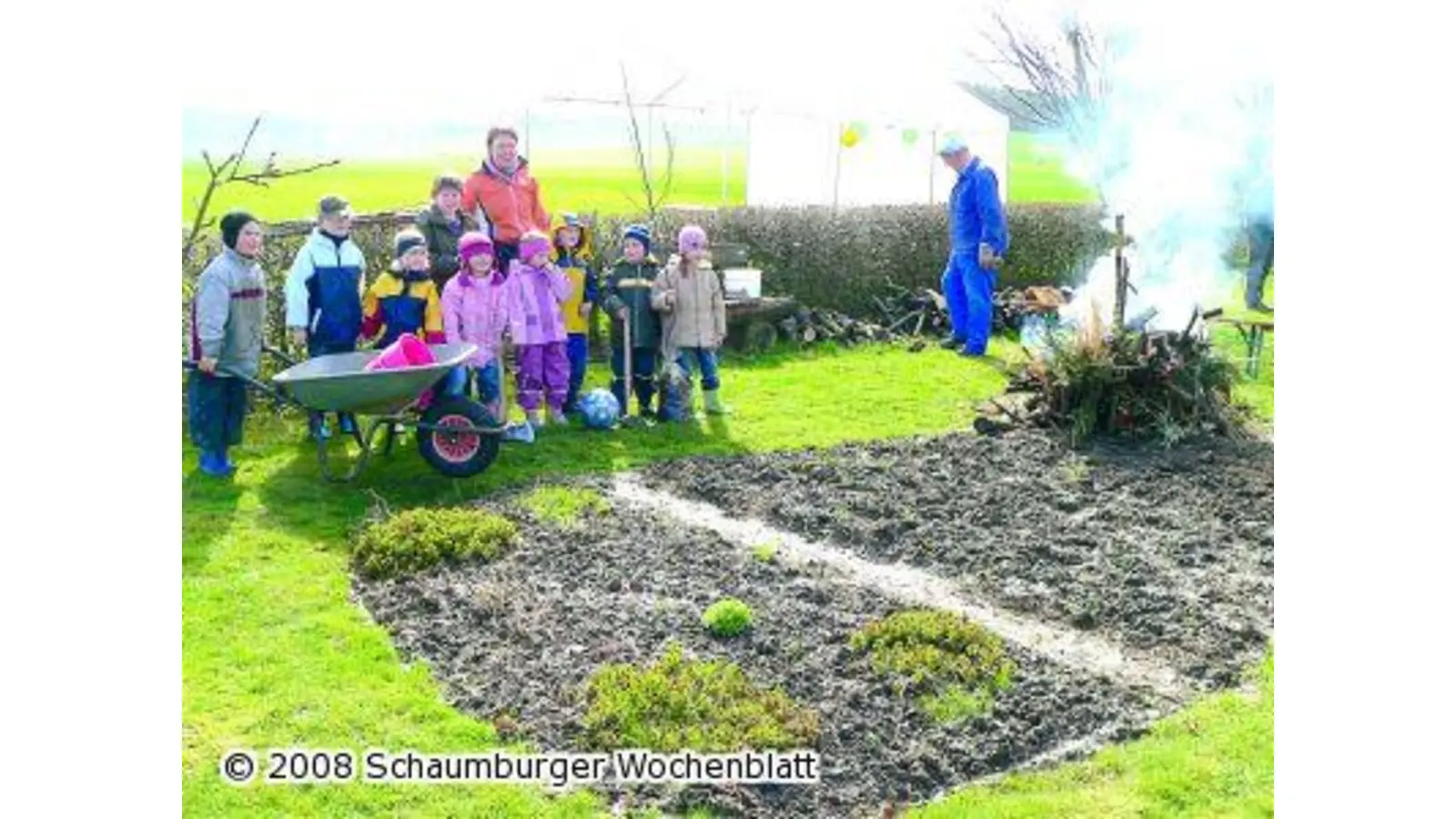 Gemüsebeet im Siedlergarten (Foto: al)
