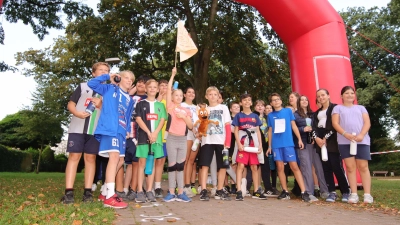 Vor zwei Jahren: Wunstorfer Schüler gehen für den guten Zweck an den Start. (Foto: tau)
