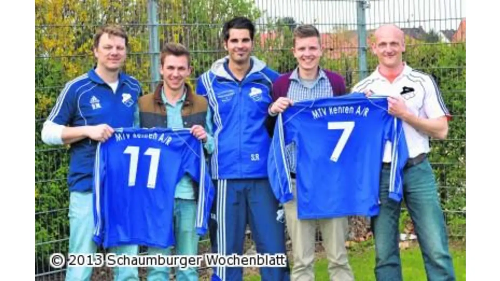 Björn Metzner und Pascal Kaiser kehren zum MTV Rehren zurück (Foto: em)