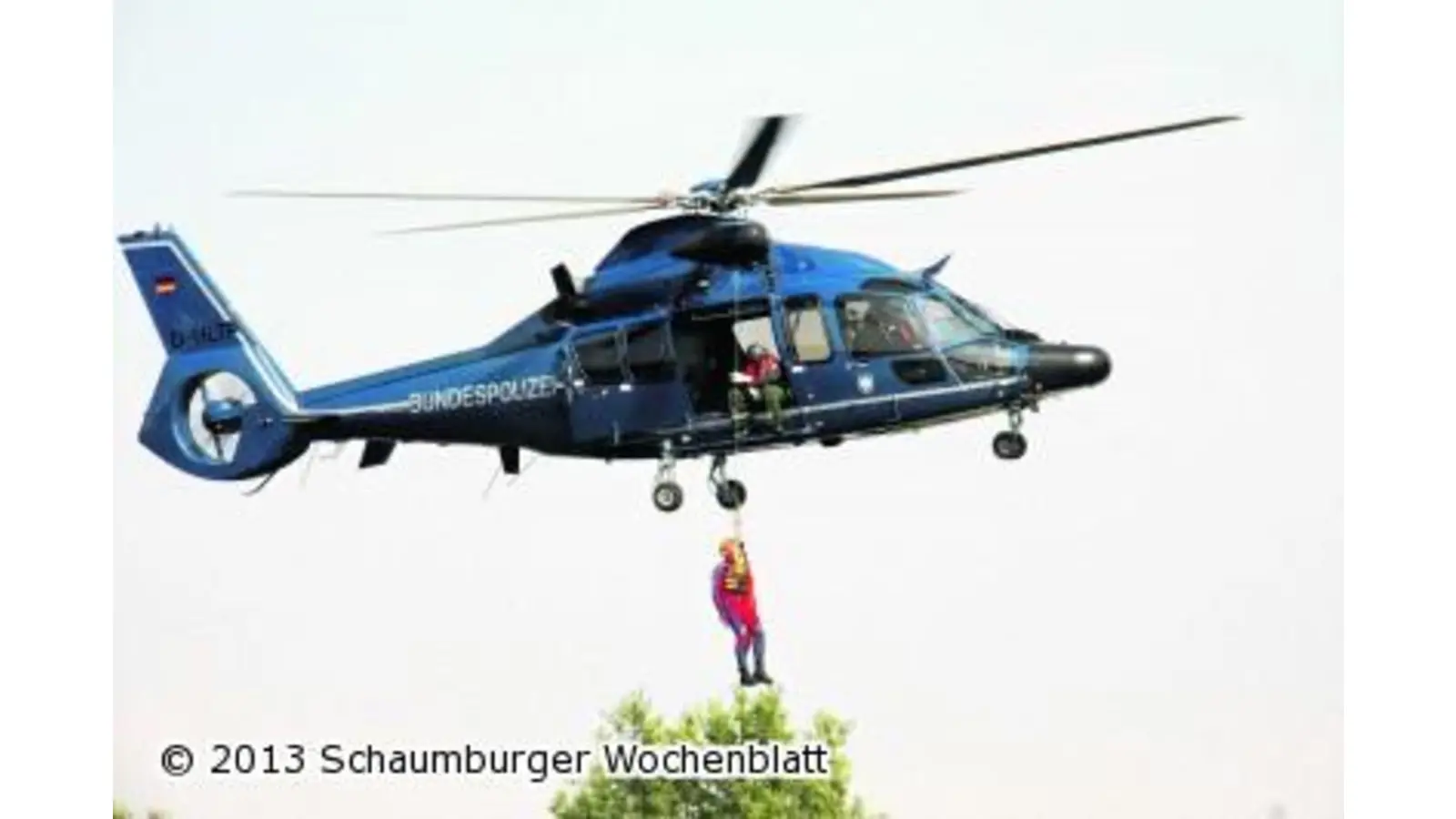 Lebensretter aus der Luft (Foto: us)
