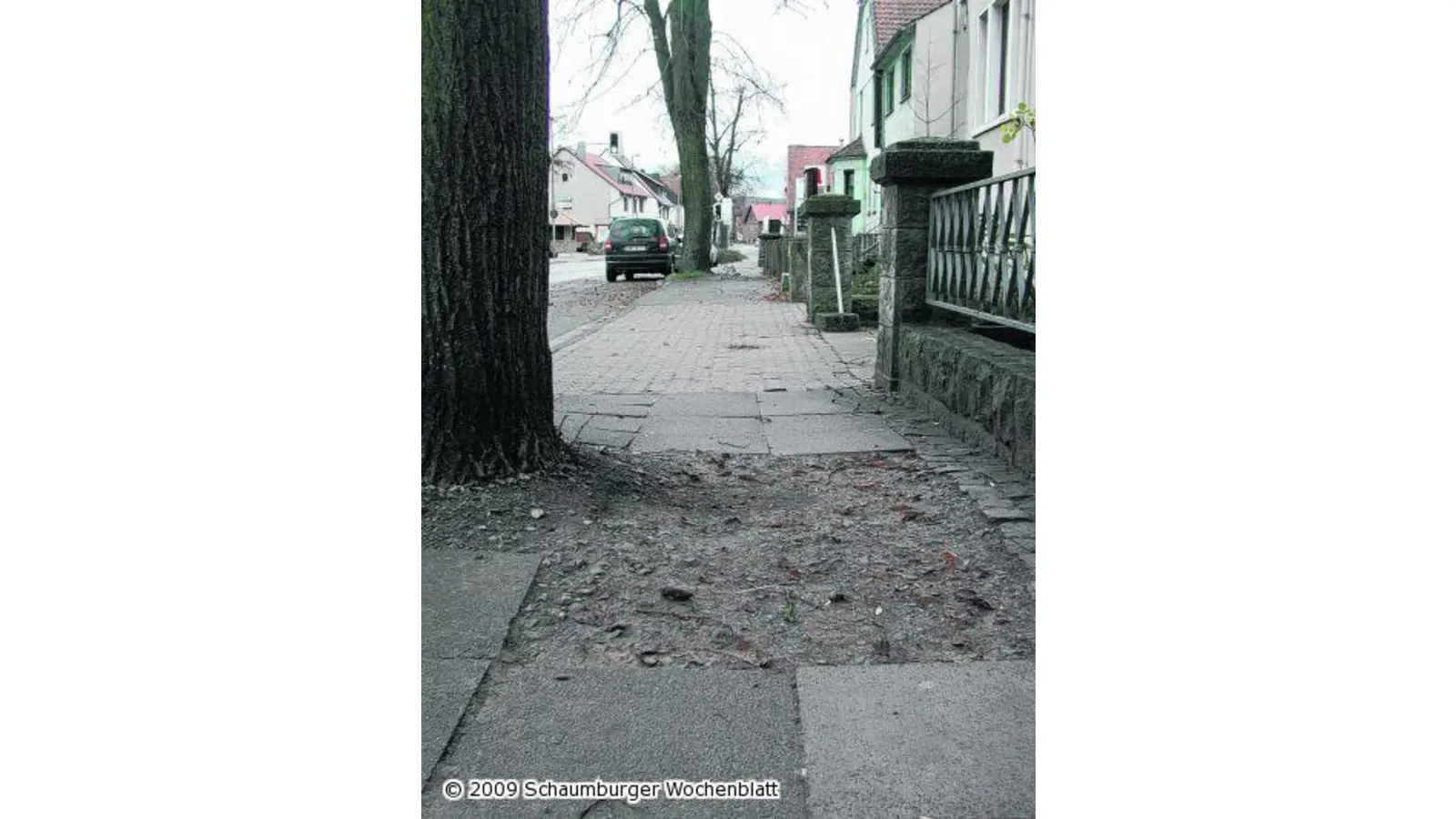 Stolperfallen werden kurzfristig beseitigt (Foto: red)