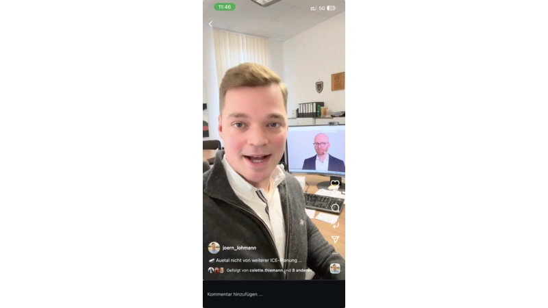 Jörn Lohmann hat bei Instagram eine kurze Stellungnahme veröffentlicht. (Foto: nd)