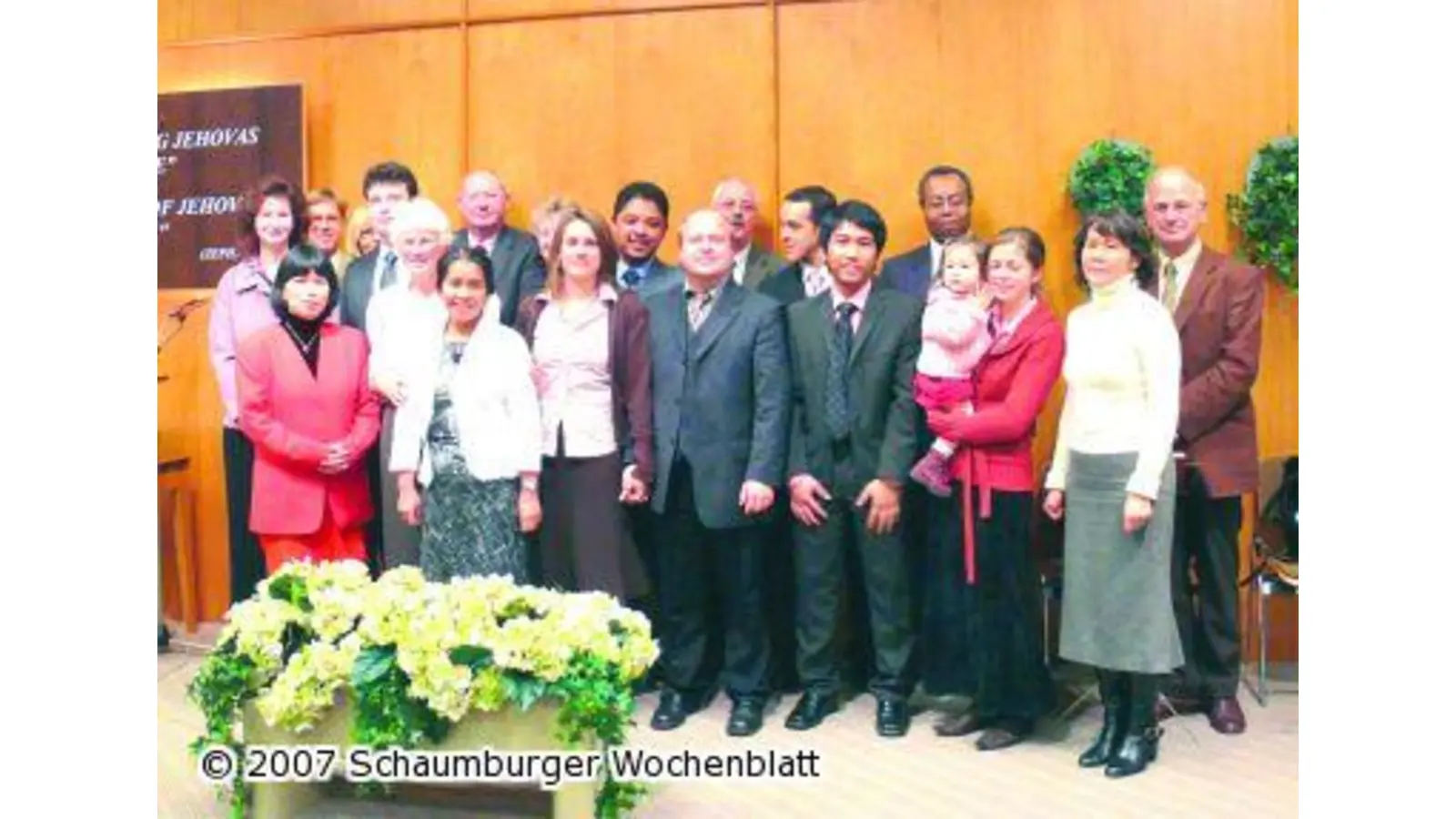 Zuwachs bei den Zeugen Jehovas (Foto: red)