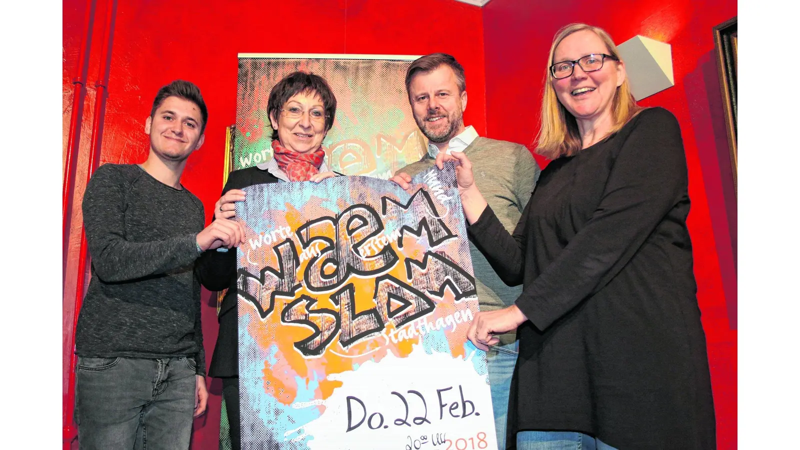 Wortakrobaten stellen sich dem Publikumsurteil (Foto: bb)