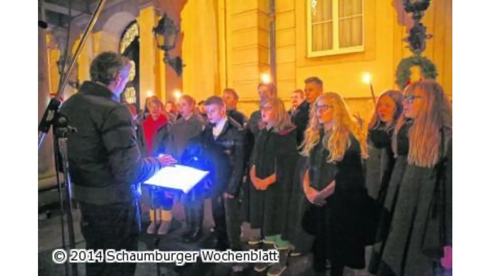 Kein vierter Advent ohne eine Weihnachtsserenade (Foto: red)