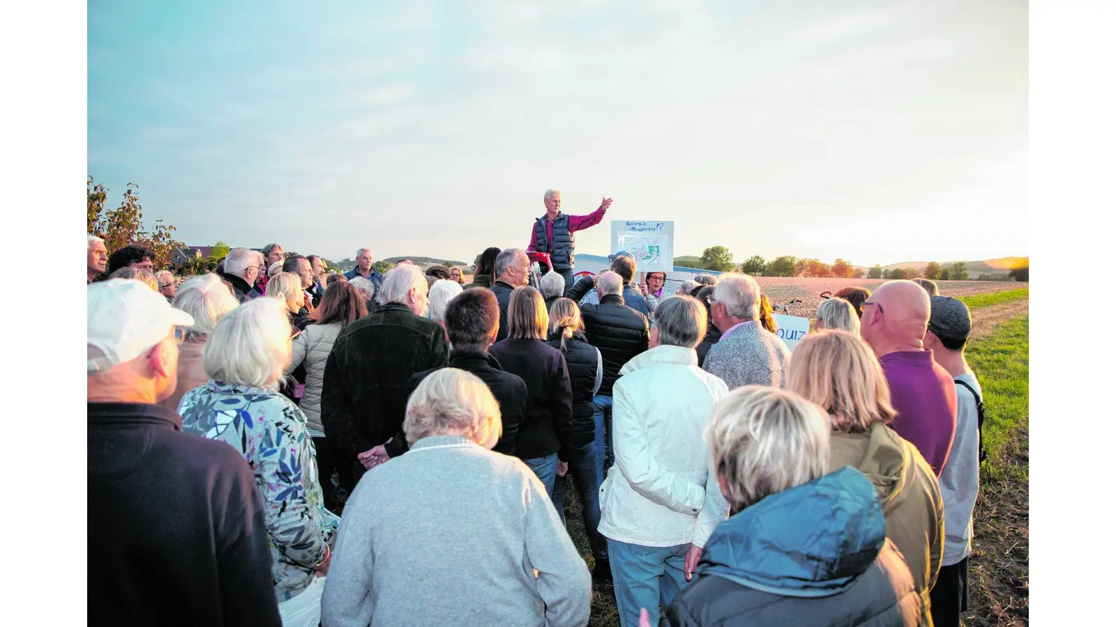 Die Baugebiet-Gegner gründen Bürgerinitiative (Foto: jl)