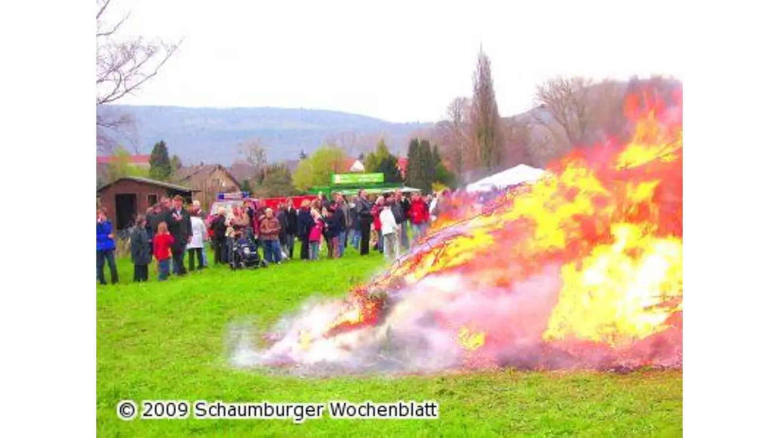 Über 20 Osterfeuer auf dem Programm (Foto: km)
