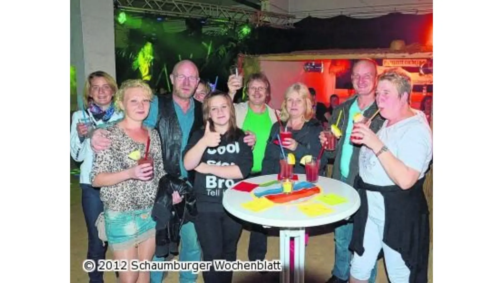 Feuerwehr feiert (Foto: bt)