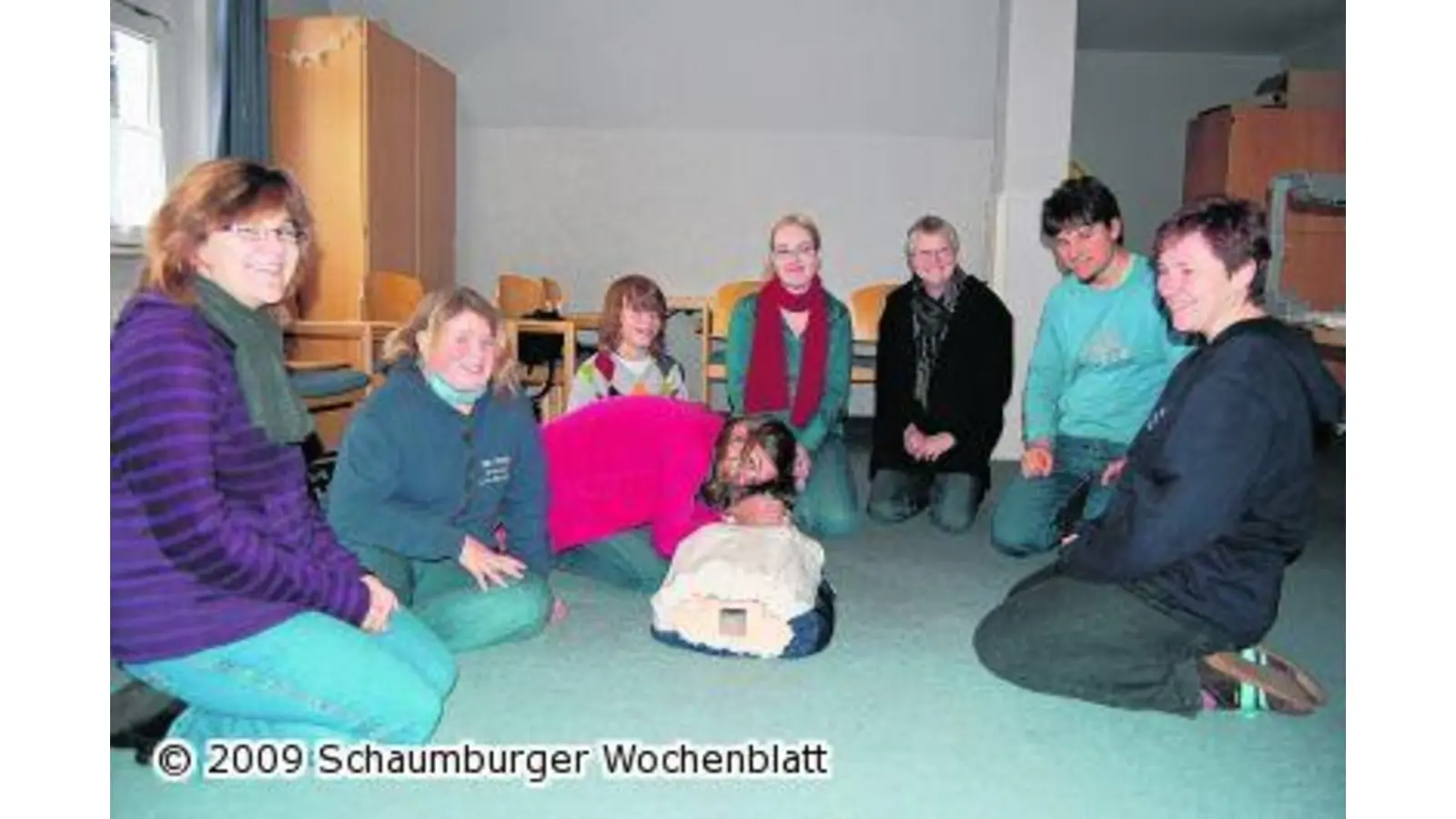 Neben Notruf absetzen auch sicher auftreten (Foto: red)