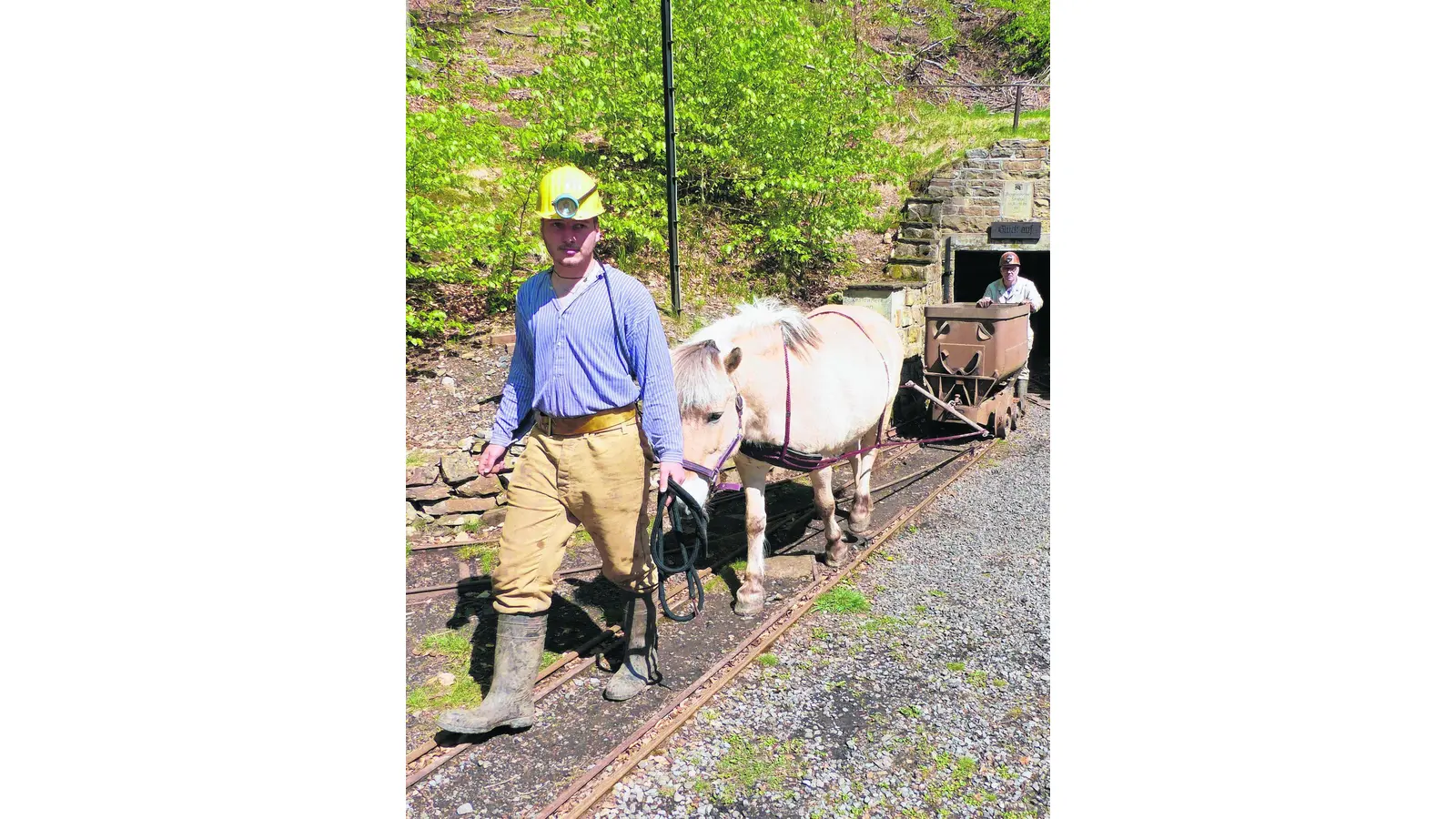 Für die Besucher gibt es Deisterkohle (Foto: al)