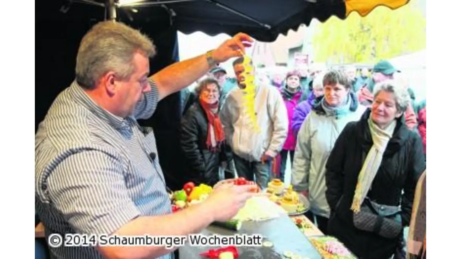 Markt-Trubel von früh bis spät (Foto: bb)