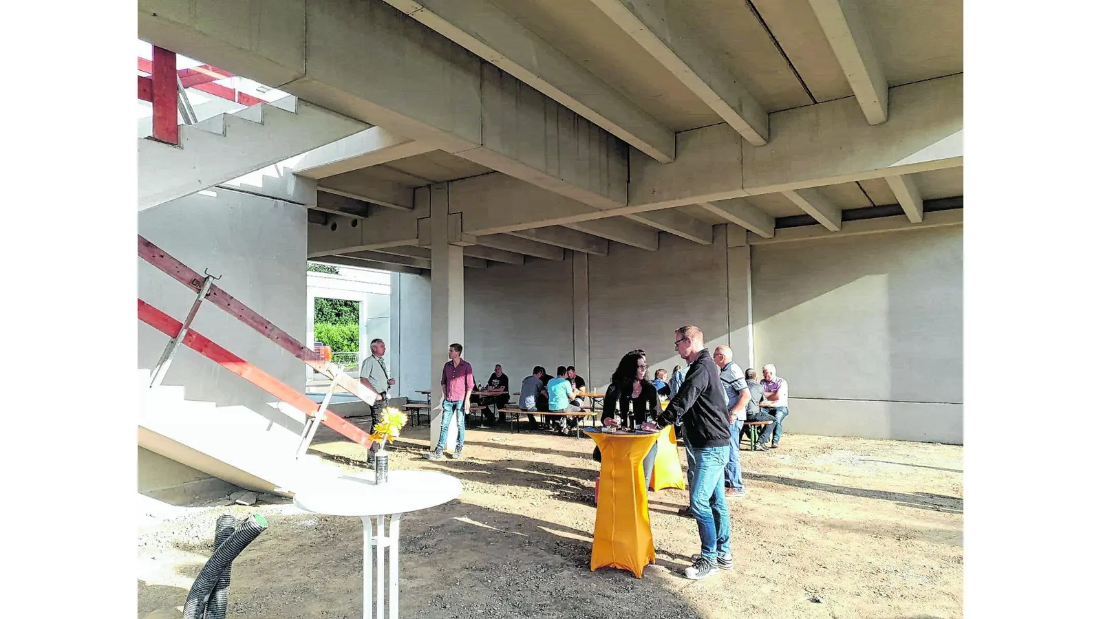 Die Arbeiten kommen voran (Foto: mk)