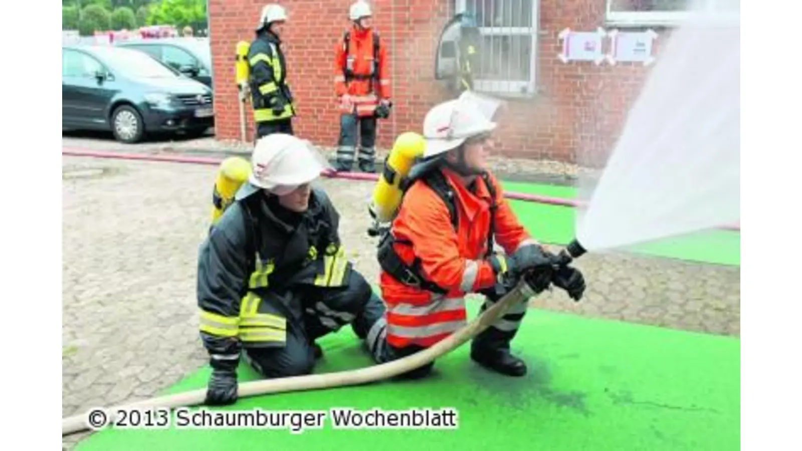 Hartes Training für die Retter (Foto: em)