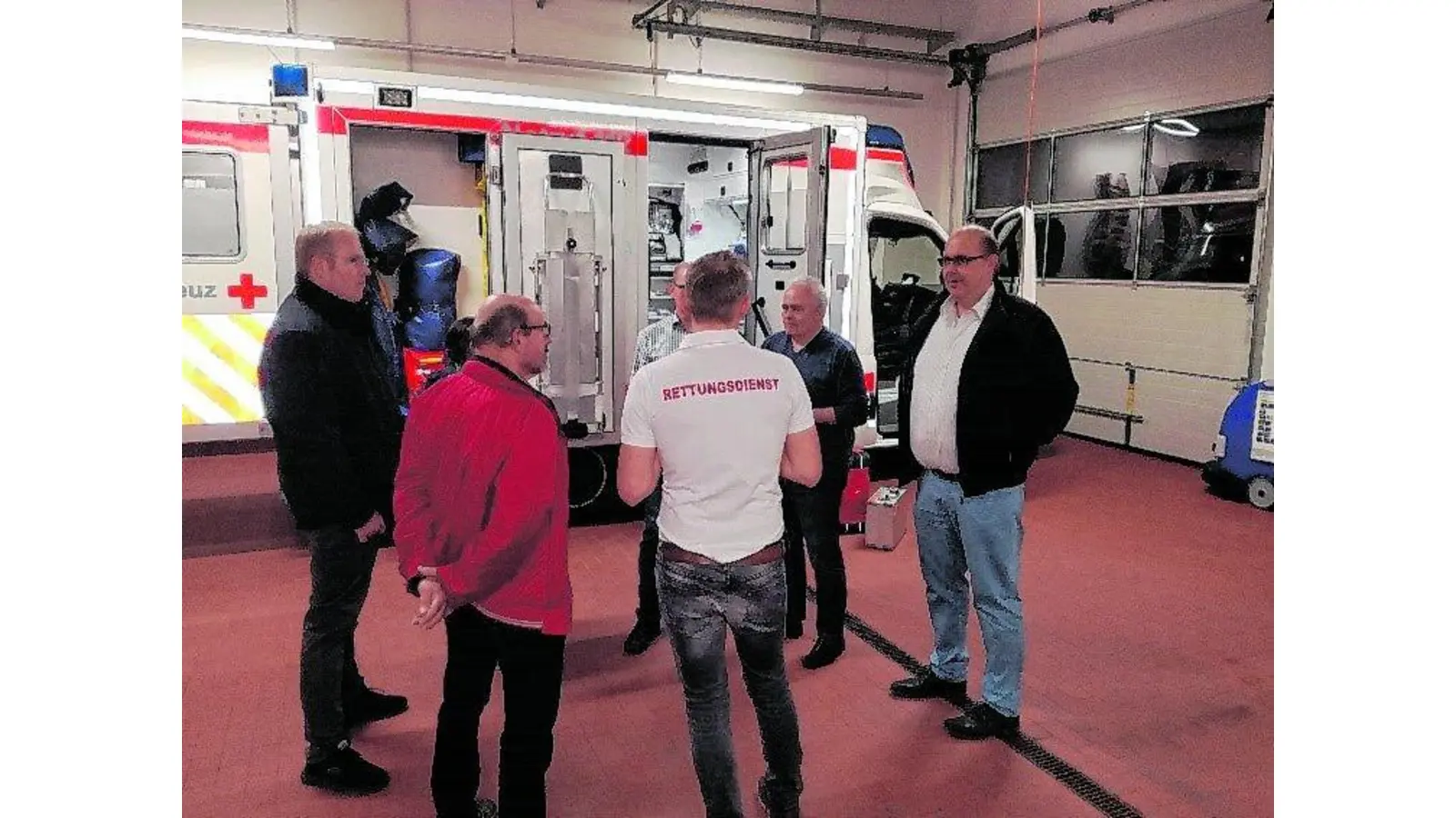 CDU besucht Rettungswache (Foto: red)