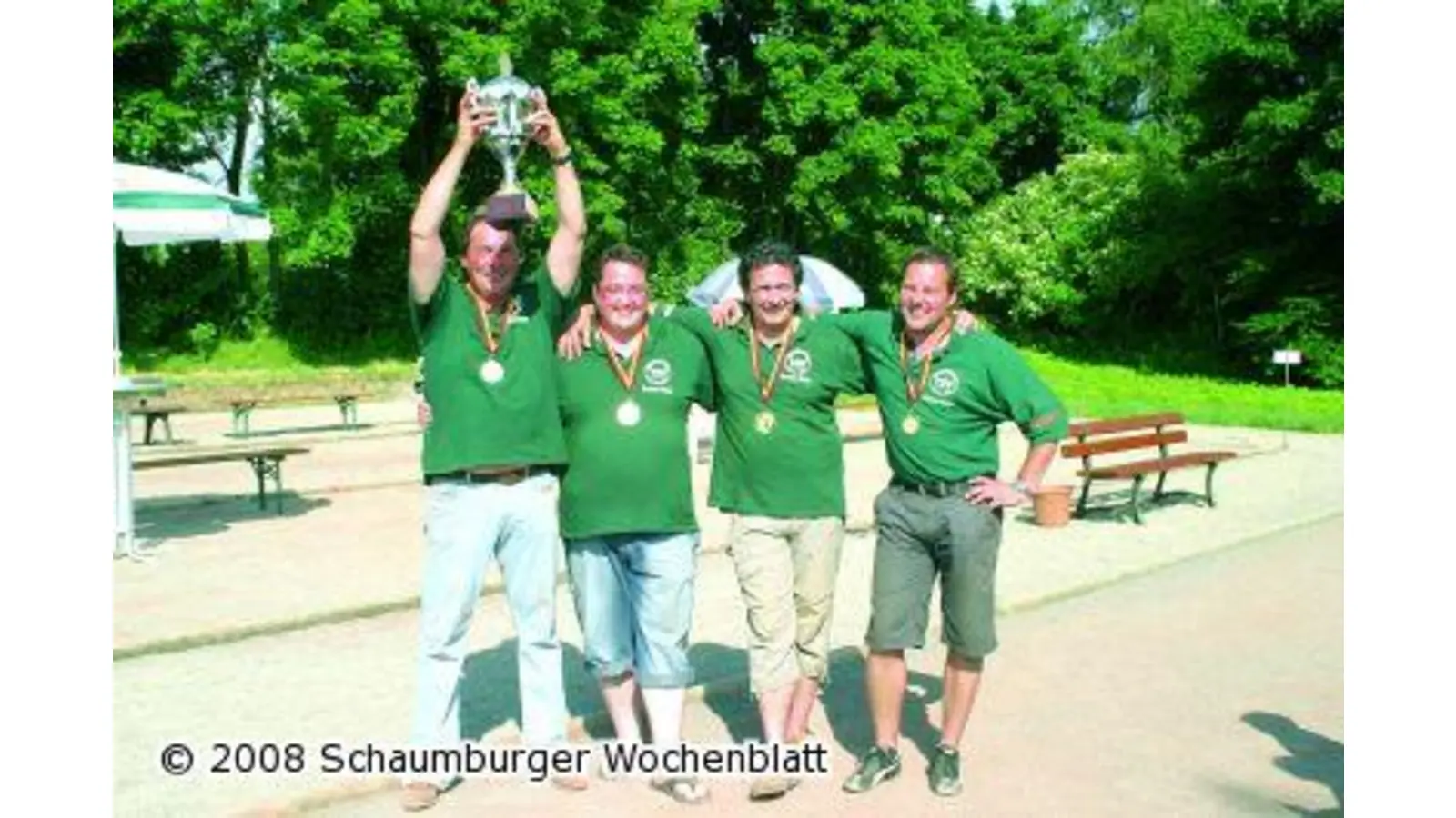Die TSV-Dream-Boys setzen sich als Stadtmeister durch (Foto: ste)