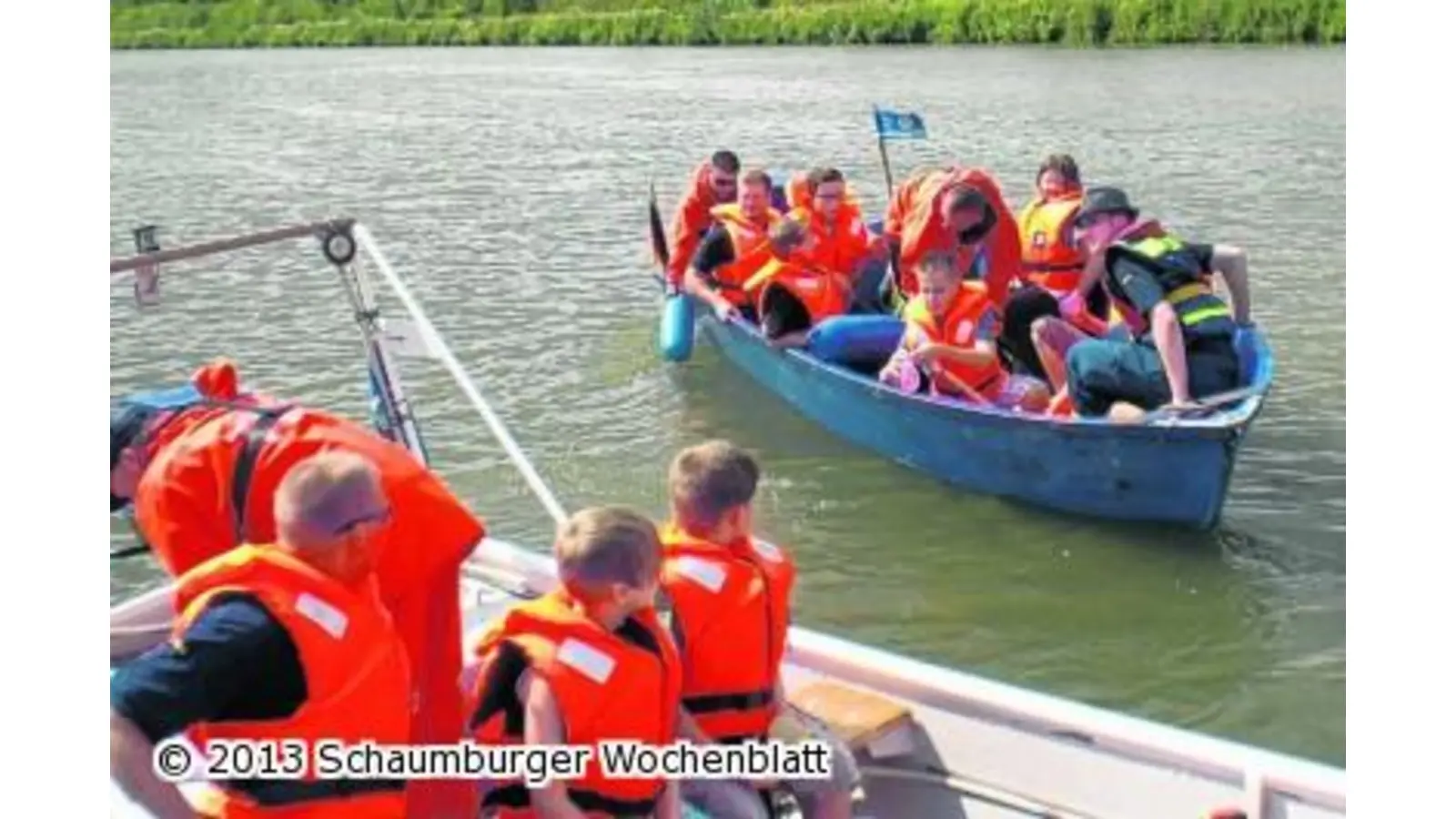 Kinder gehen auf lustige Bootstour (Foto: wtz)