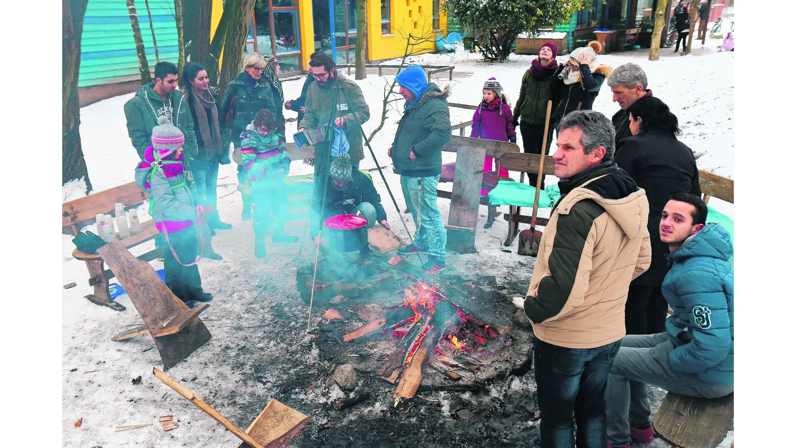 Brücken bauen im Namen der Integration (Foto: tau)