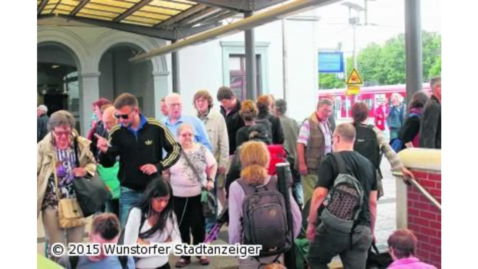 Wunstorf wird zum Bahnhof für Fernverkehr (Foto: tau)