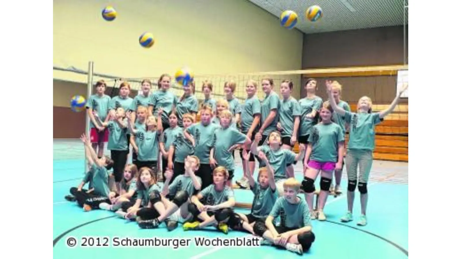 40 Volleyballer beim Jugendtrainingslager (Foto: em)