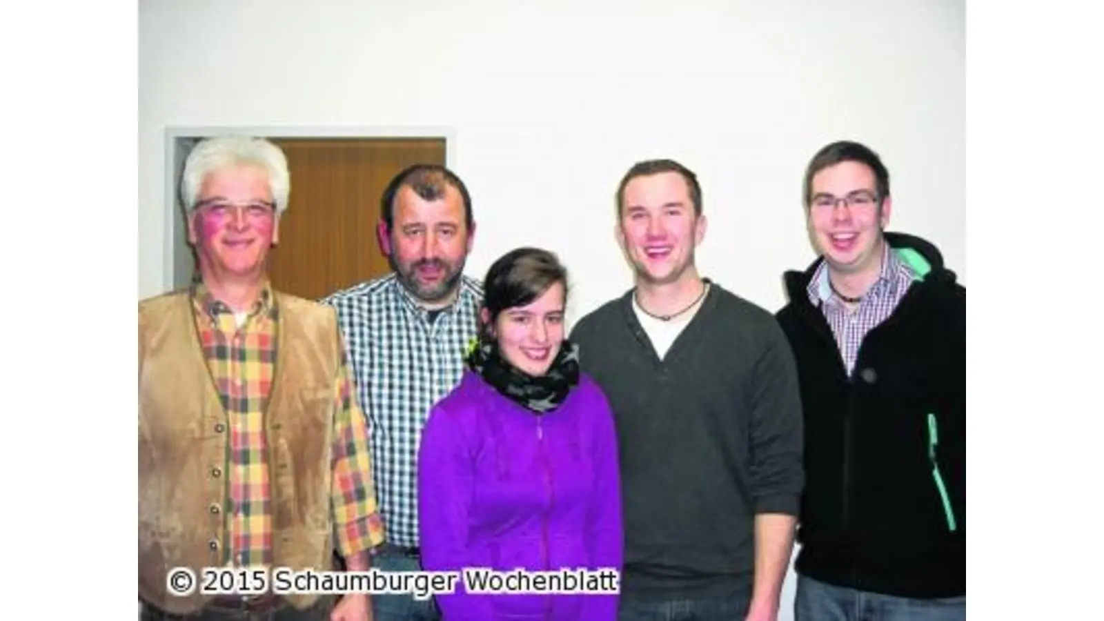 Die Trachtengruppe verjüngt den Vorstand (Foto: mk)