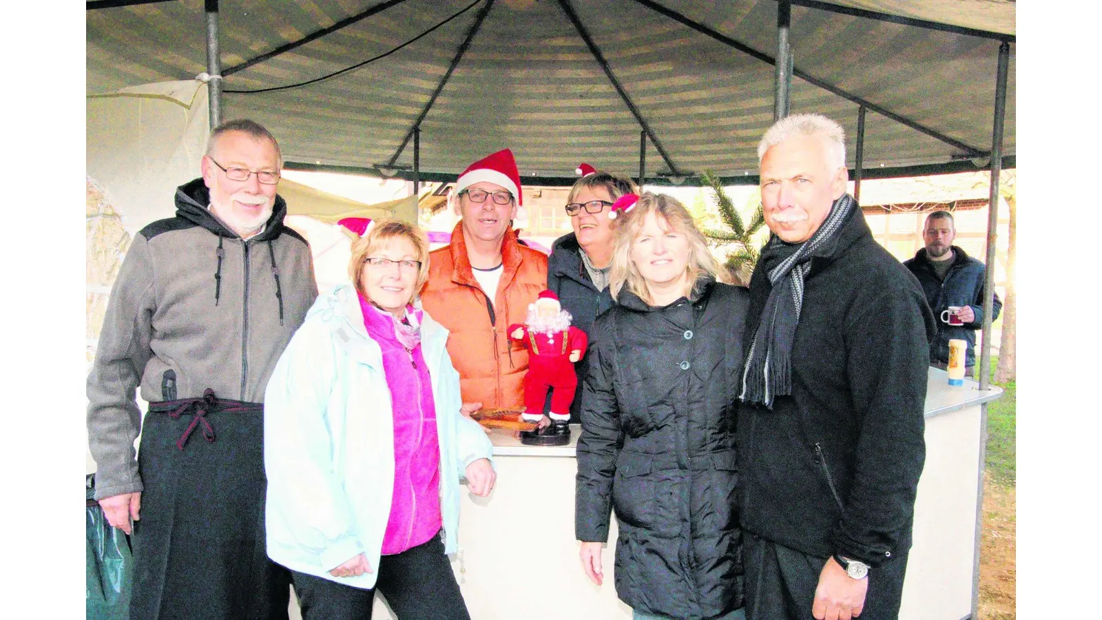 Weihnachtsmarkt GbR sorgt für gute Stimmung (Foto: gi)