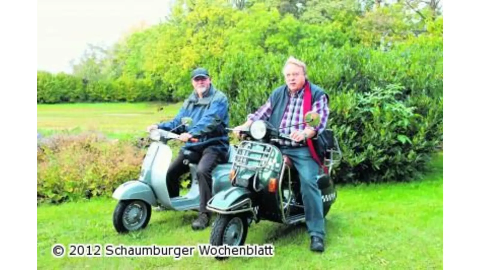 Aus dem Sattel an den Stammtisch (Foto: ag)