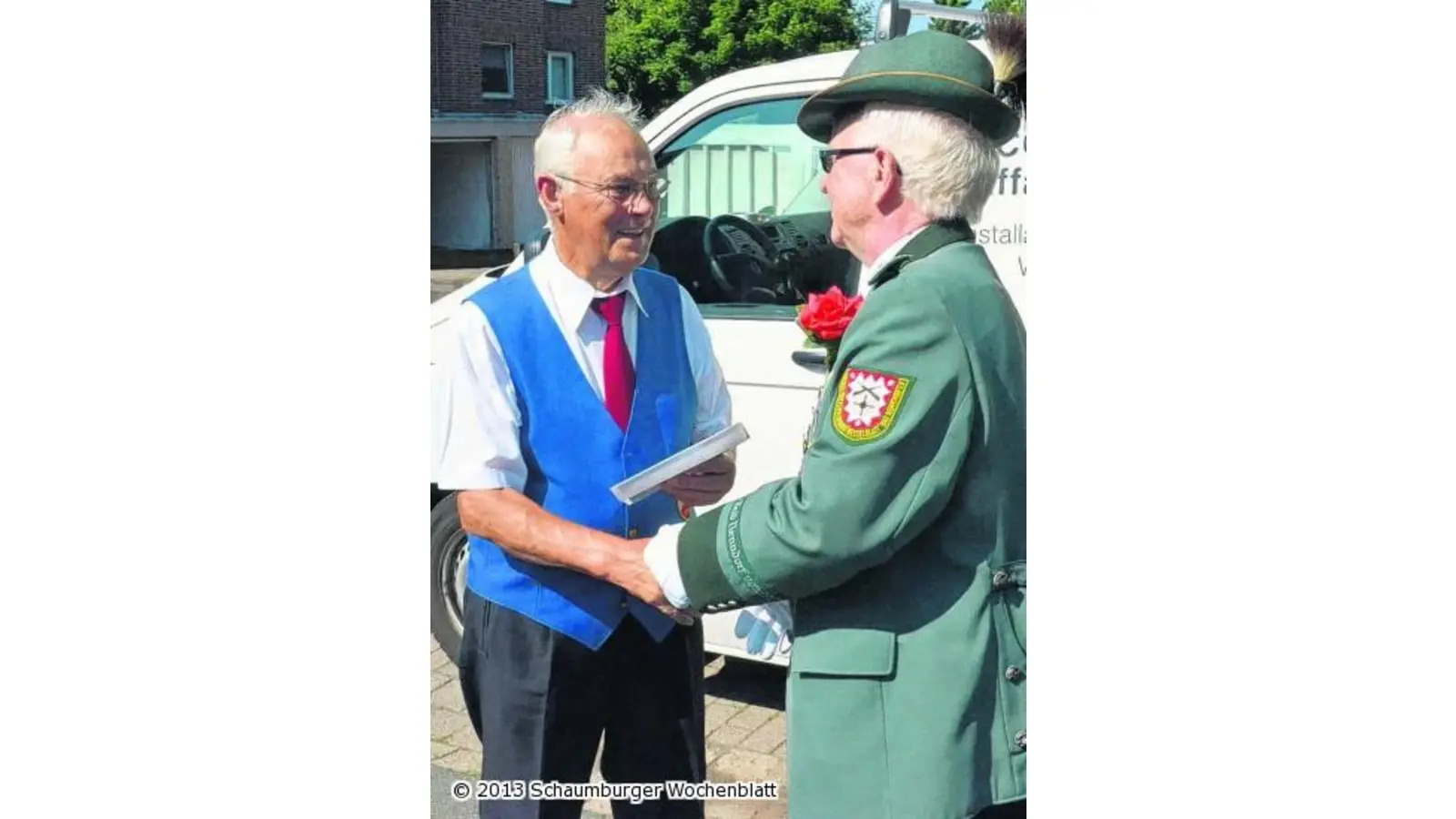 Seit 60 Jahren bläst Heinz Voss Trompete (Foto: bt)