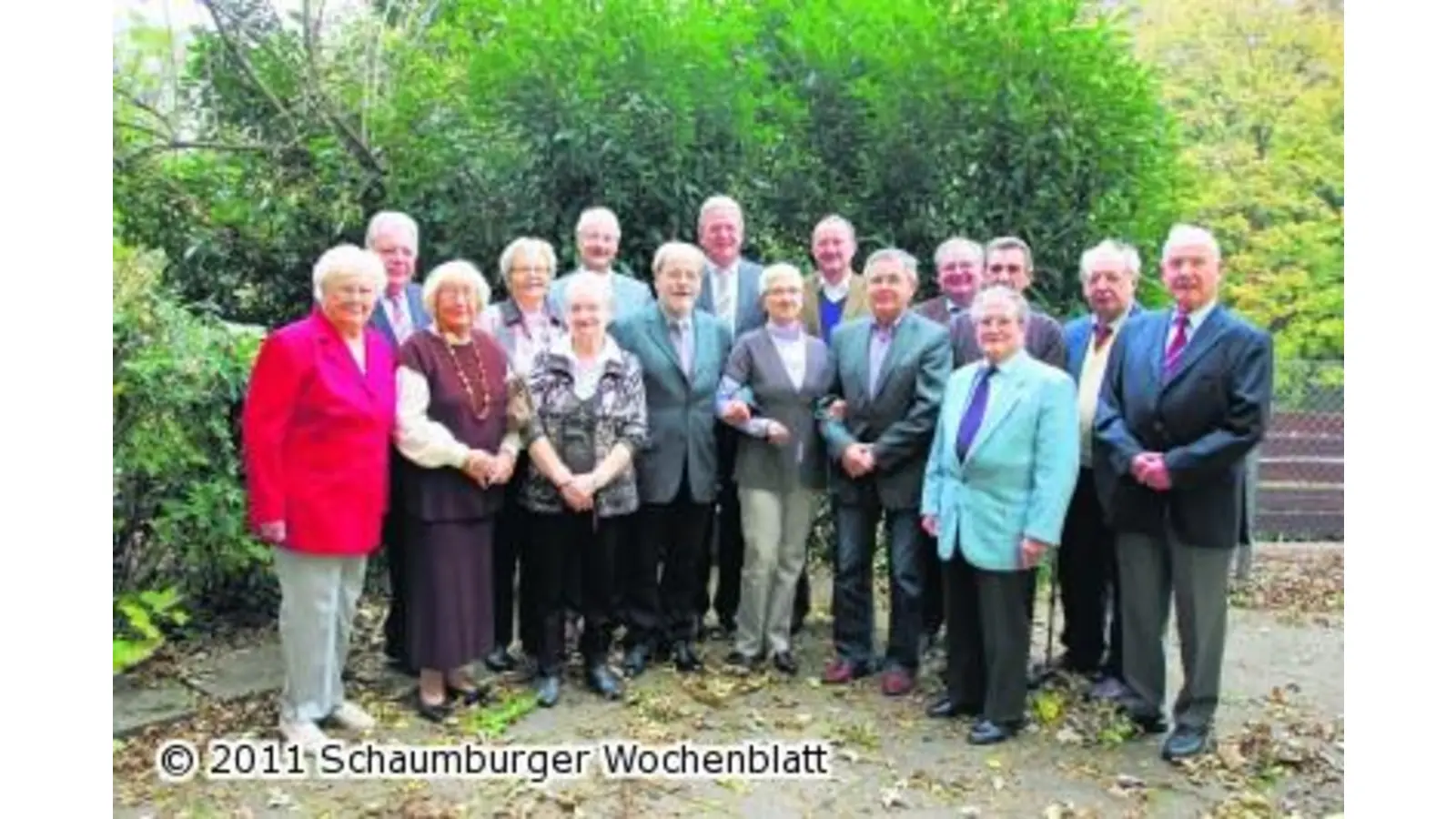 Volksbank ehrt Mitglieder für 40 und 50 Jahre Treue (Foto: jl)