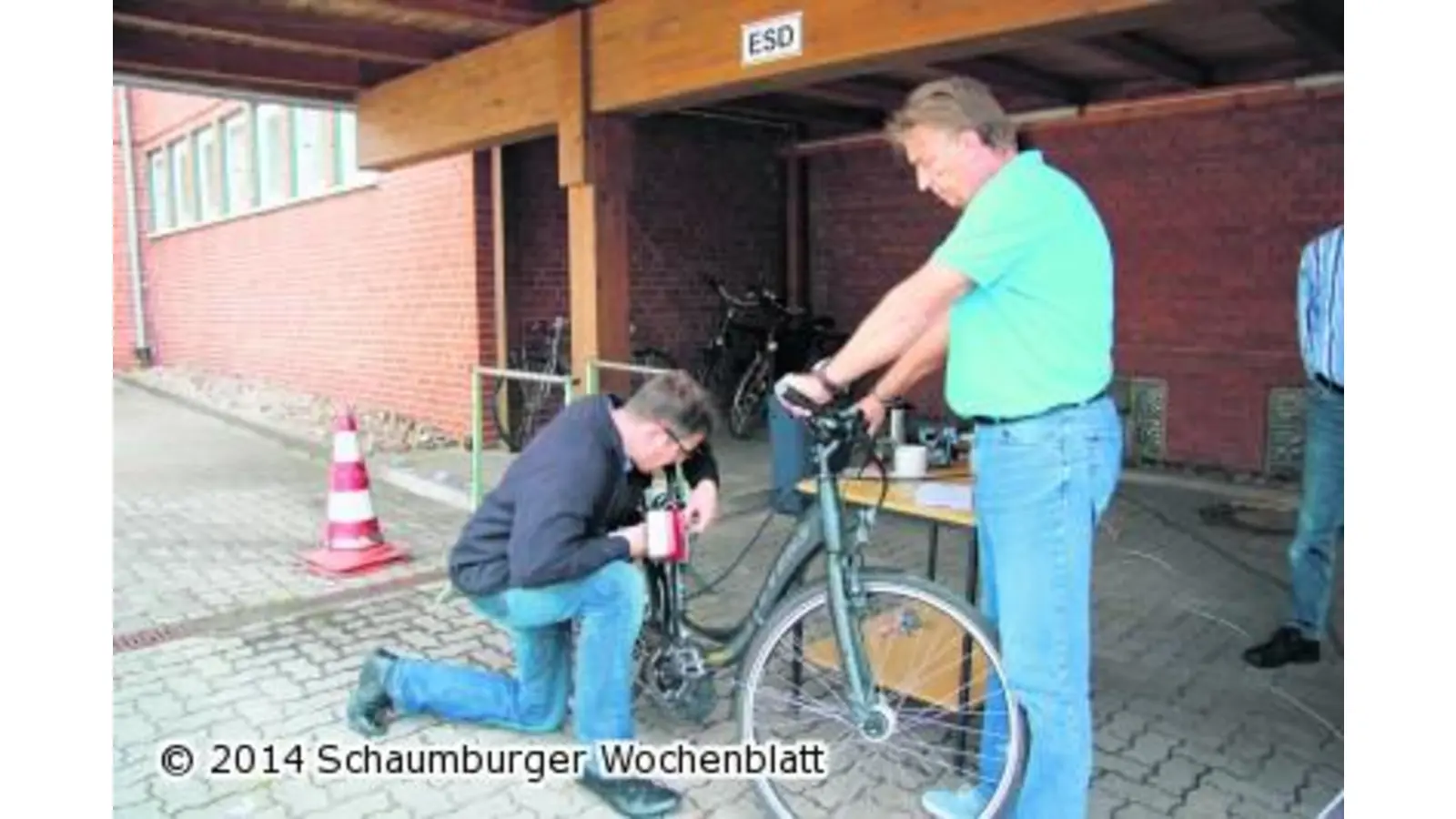 Mit Nadelstichen gegen Langfinger (Foto: mh)