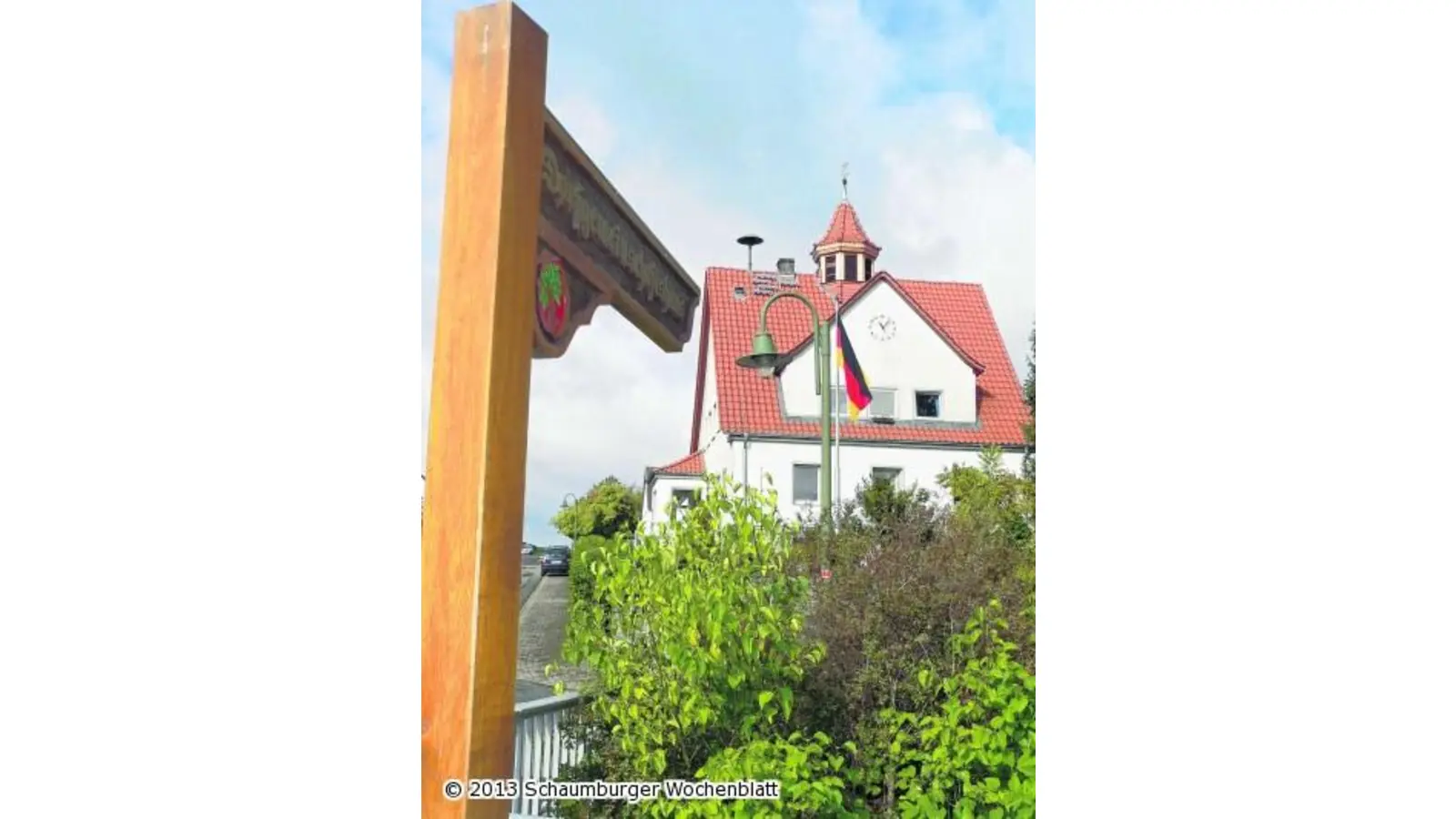 Zunftbaum und Zeltlager (Foto: al)