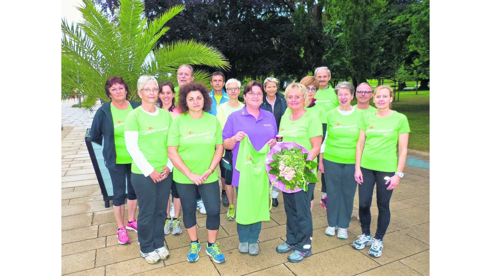 Sportliche Landfrauen und Landmänner (Foto: pd)