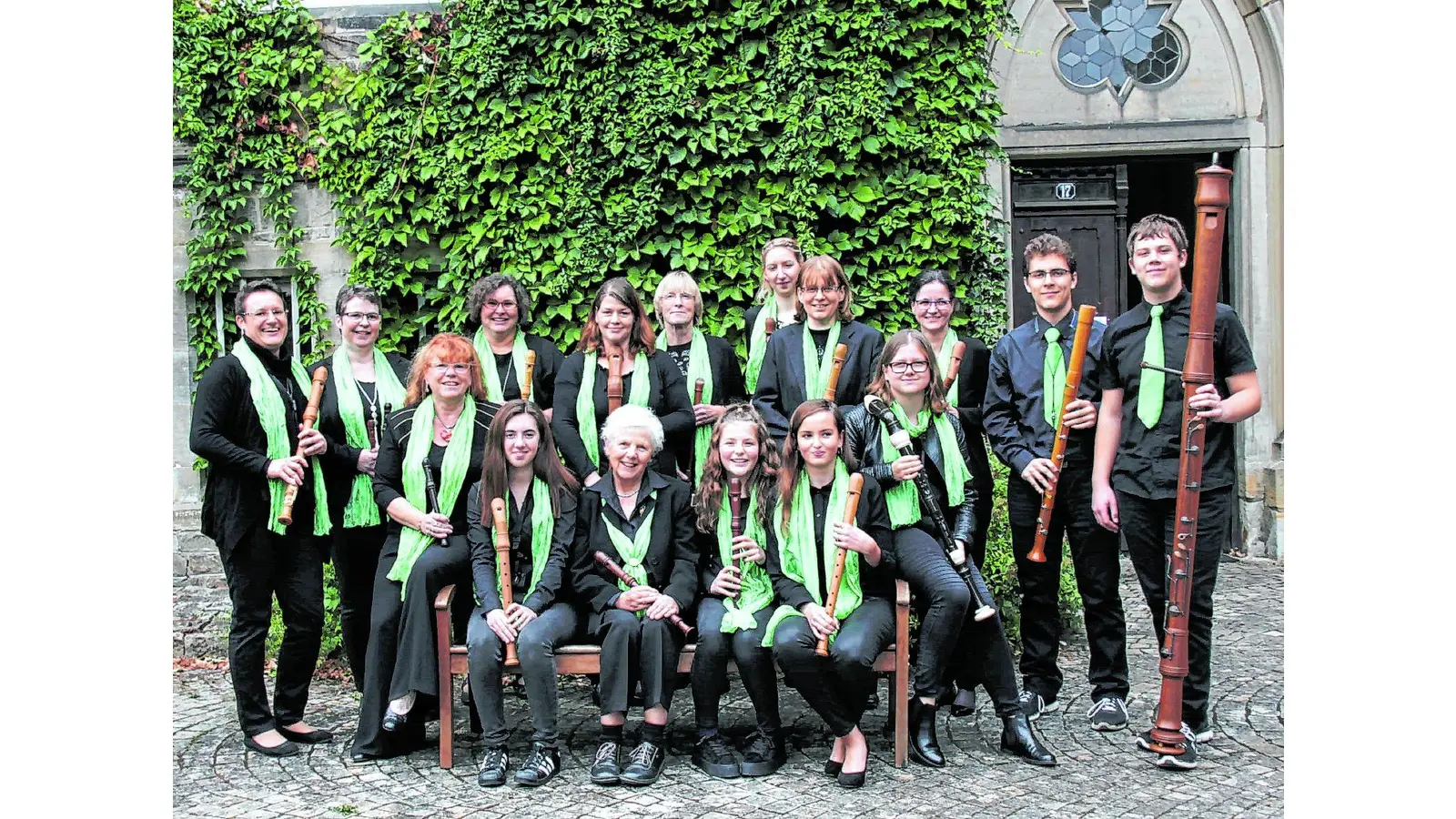 Akkordeon Orchester zu Gast beim RKM-Blockflötenensemble (Foto: km)