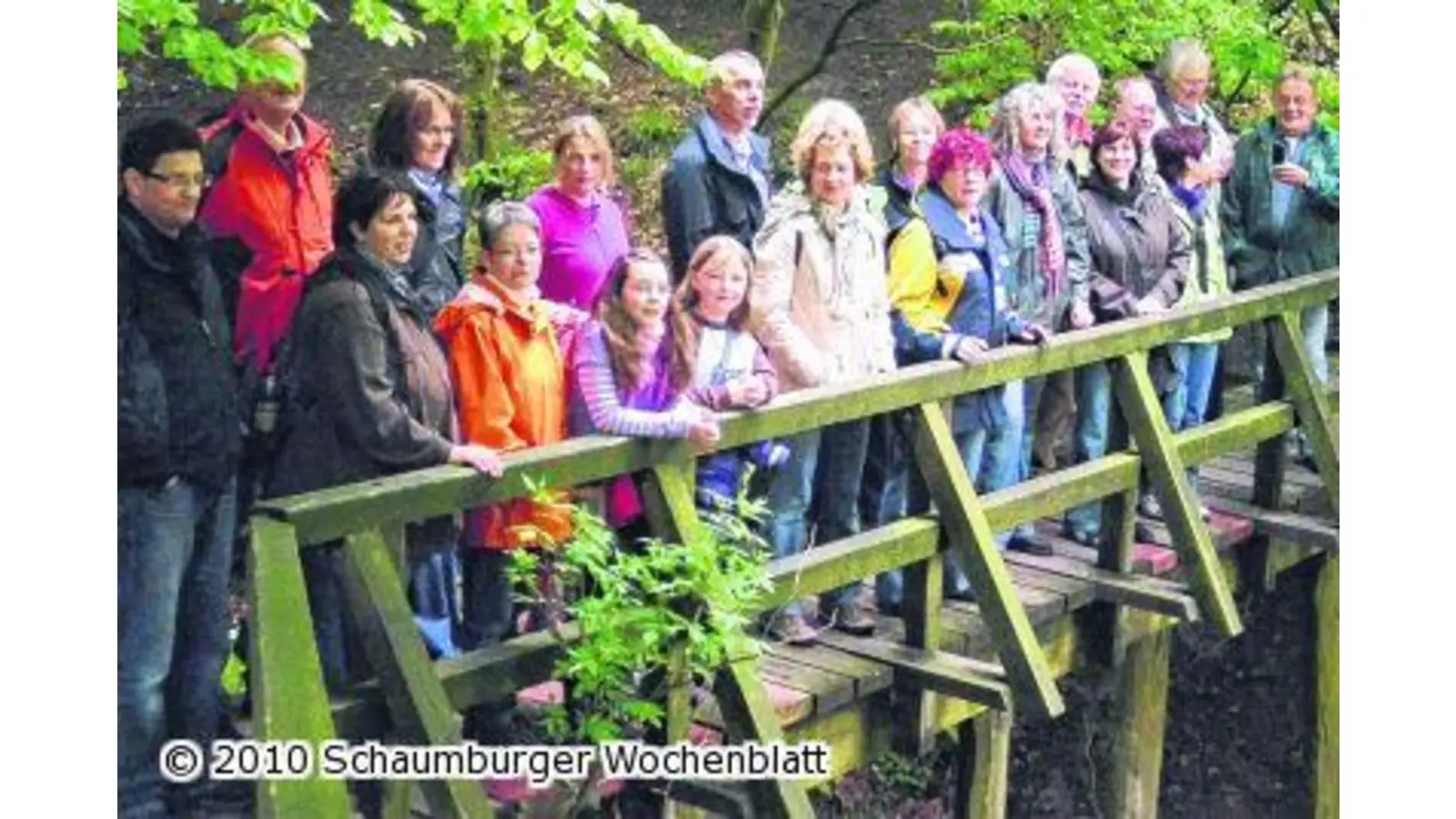 Sänger wandern im Deister (Foto: em)