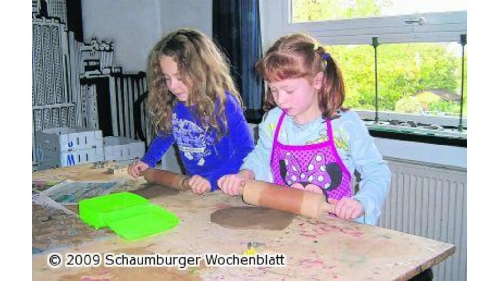 Kneipp-Kinder töpfern für den nächsten Adventsmarkt (Foto: red)