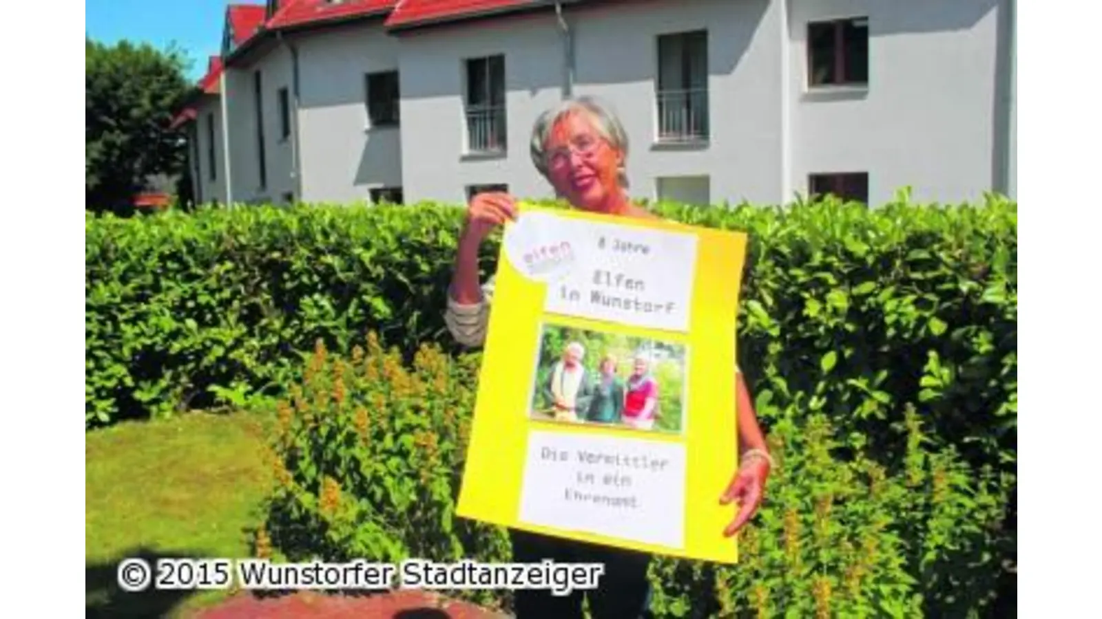Die Elfen treffen beim Neubürgerempfang (Foto: tau)