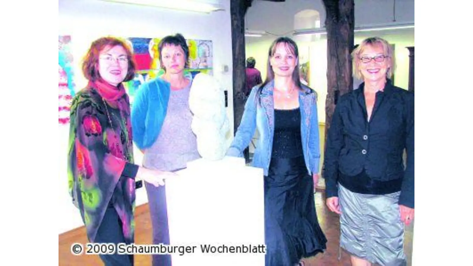 Vom bunten Ölbild bis zur Skulptur (Foto: km)